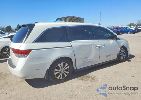 2016 Honda Odyssey Exl z USA, uszkodzony, nr VIN 5FNRL5H67GB094202